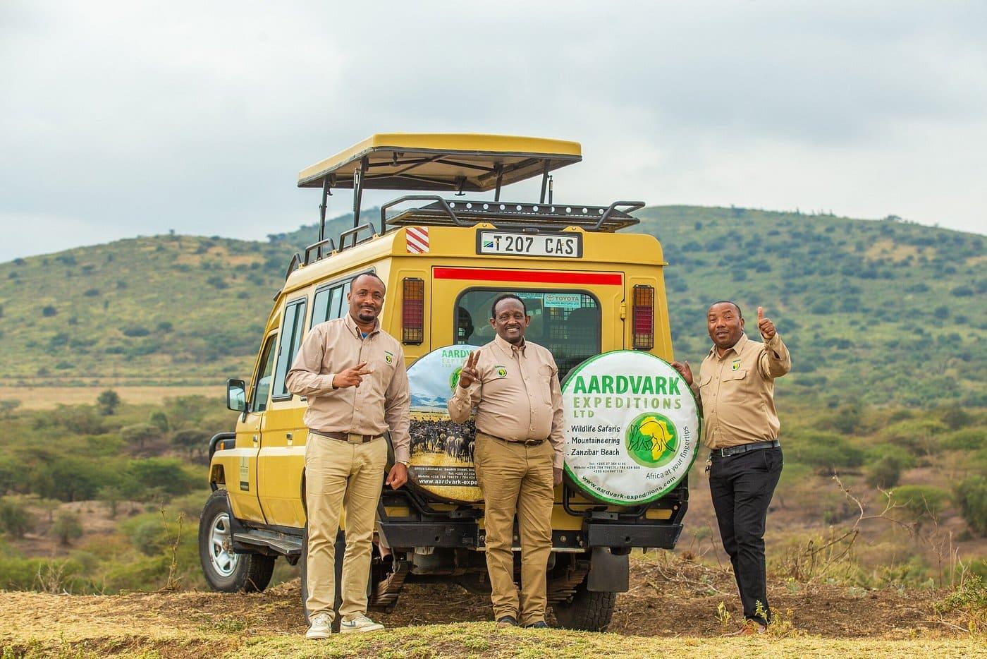 Aardvark Expeditions team